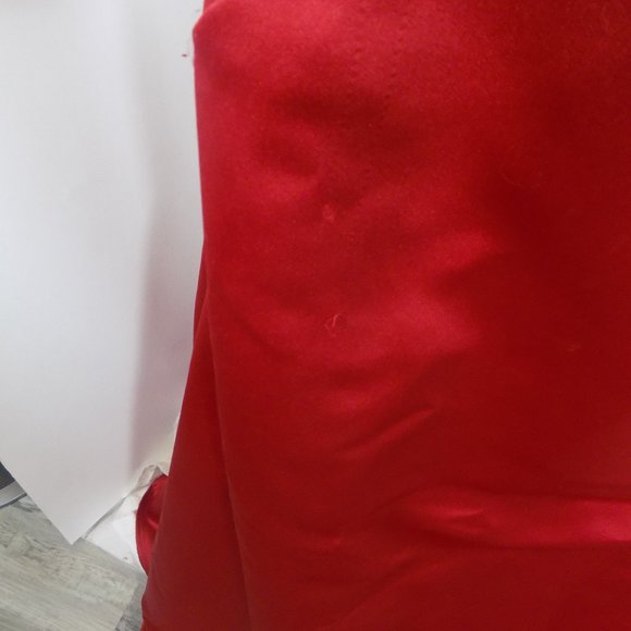 Scott McClintock Red Embroidered Formal Prom Dress Red Embroidered Size 8 - Picture 6 of 8